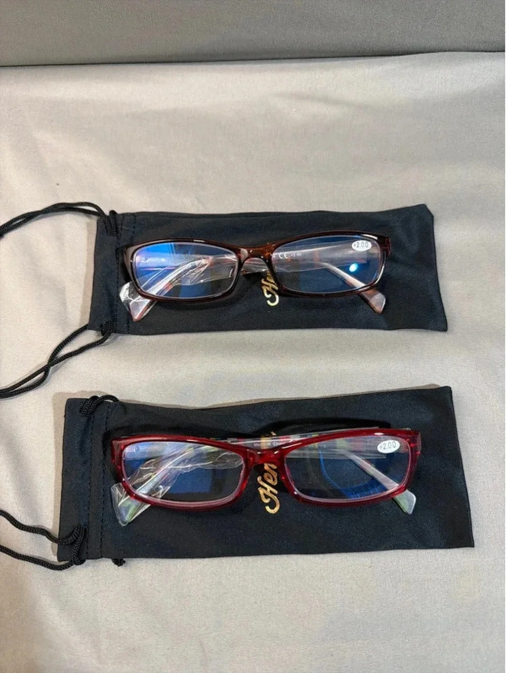 (2)Herotin Reading Eyeglasses +2.00